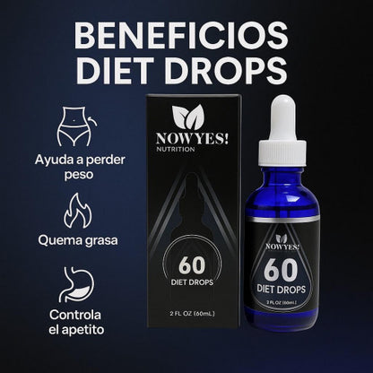 QUEMADOR DE GRASA EN GOTAS RETO 60