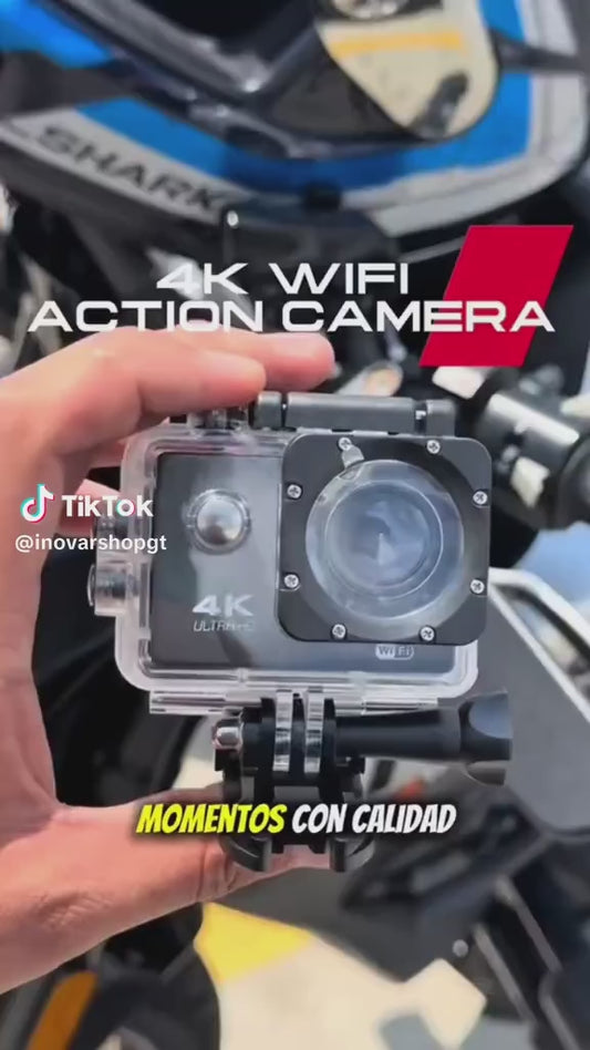 CÁMARA DEPORTIVA 4K ULTRA HD