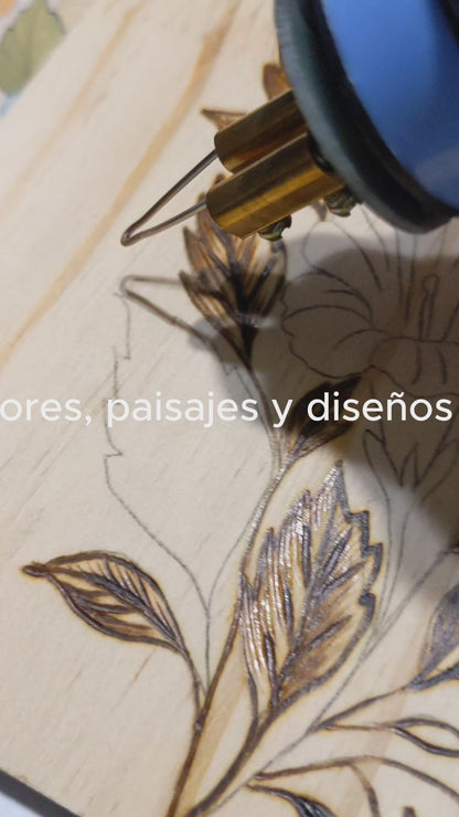 PIRÓGRAFO PARA ESCRIBIR EN MADERA